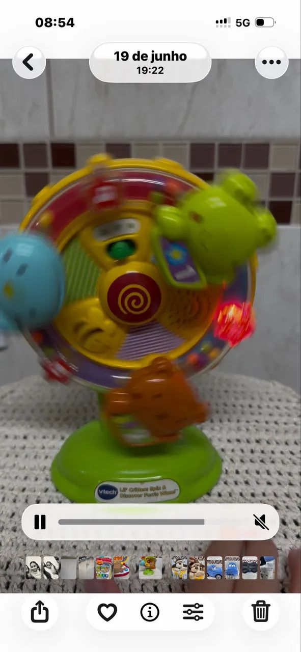 Gira gira com som e luz da Vtech - Foto 2