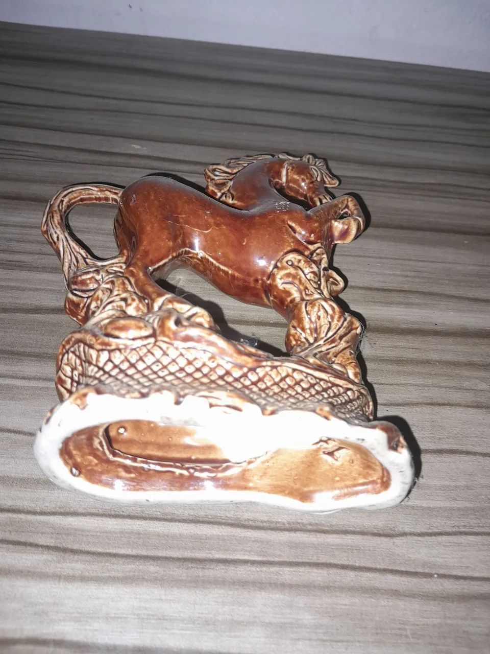 Cavalo de louça antigo  - Foto 4