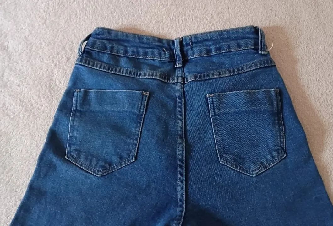 Calça Jeans Skinny Azul Claro Feminina - Foto 5