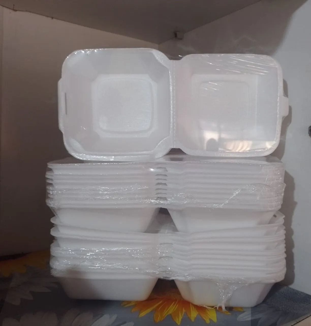 Embalagem pra hambúrguer isopor 