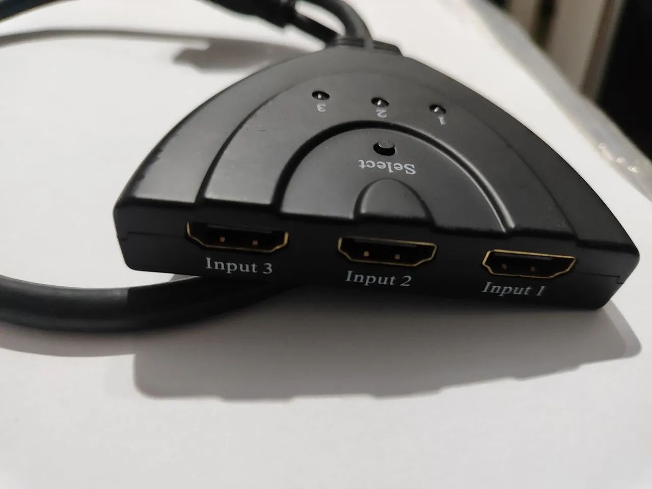 Adaptador Switch HDMI 3 entradas e 1 saída - Foto 2