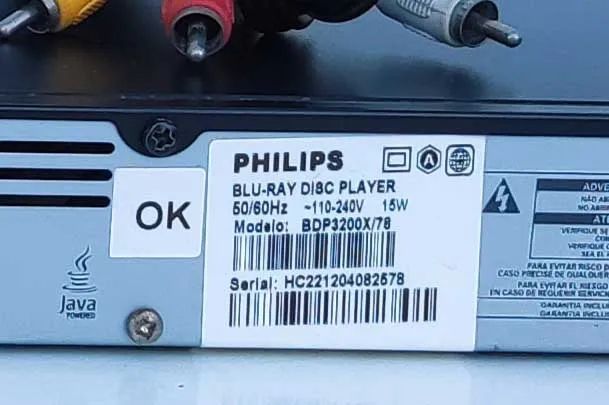 Blue ray disc player Phillips mod. Bd 3200x/78 + 20 dvds - Foto 4