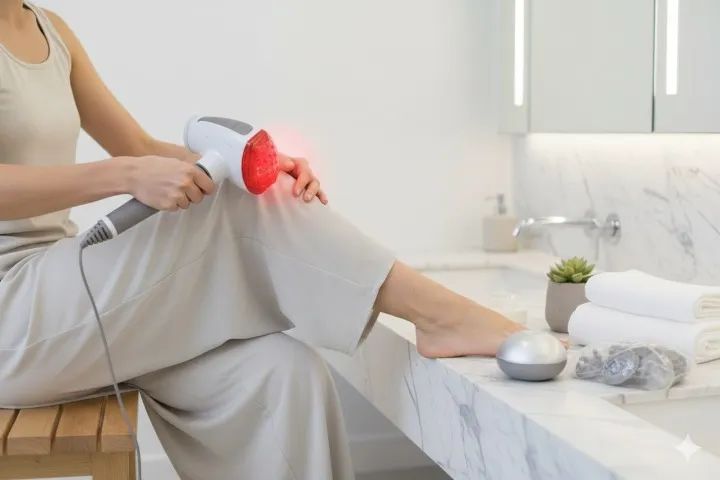 Massageador Elétrico com Infravermelho + 6 Cabeças Intercambiáveis - Foto 2