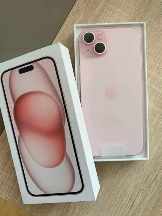 IPHONE 15 PLUS 256 GB ROSA SEMI NOVO