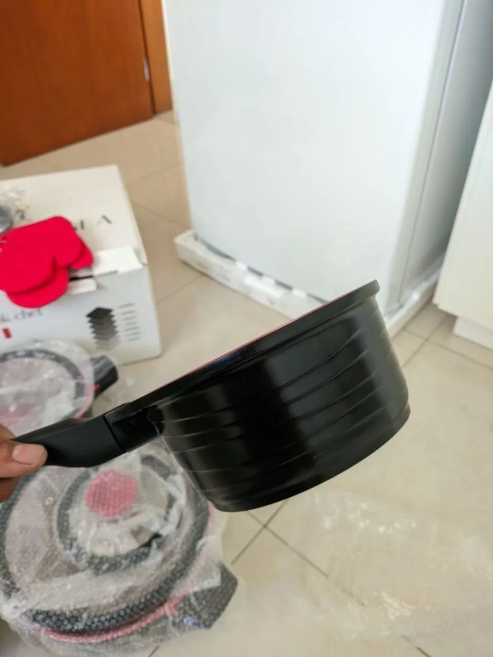 Conjunto de Panelas de cerâmica da marca Mediterrânea Cook Chef - Foto 2