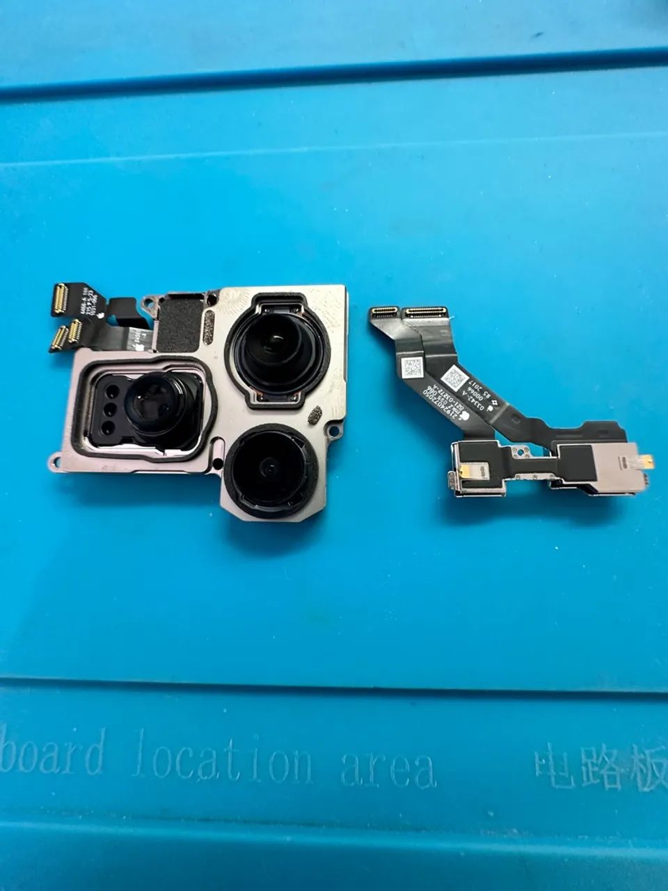 Kit Câmeras iPhone 15 Pró Max completas - traseira e dianteira. Sensor e Lente - Foto 2