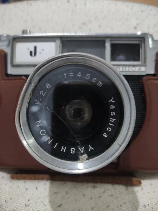 Camera mecânica yashica japonesa anos 50/60 - Foto 2