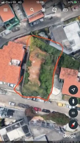 Terreno à venda, 432 m² por R$ 600.000,00 - Federação - Salvador/BA