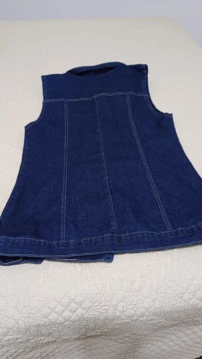 Colete M Jeans Feminino  - Foto 2
