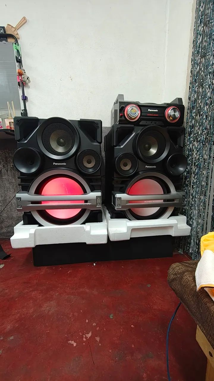 Mini system Panasonic max 4000 Aparelhos de Som Vila Yolanda