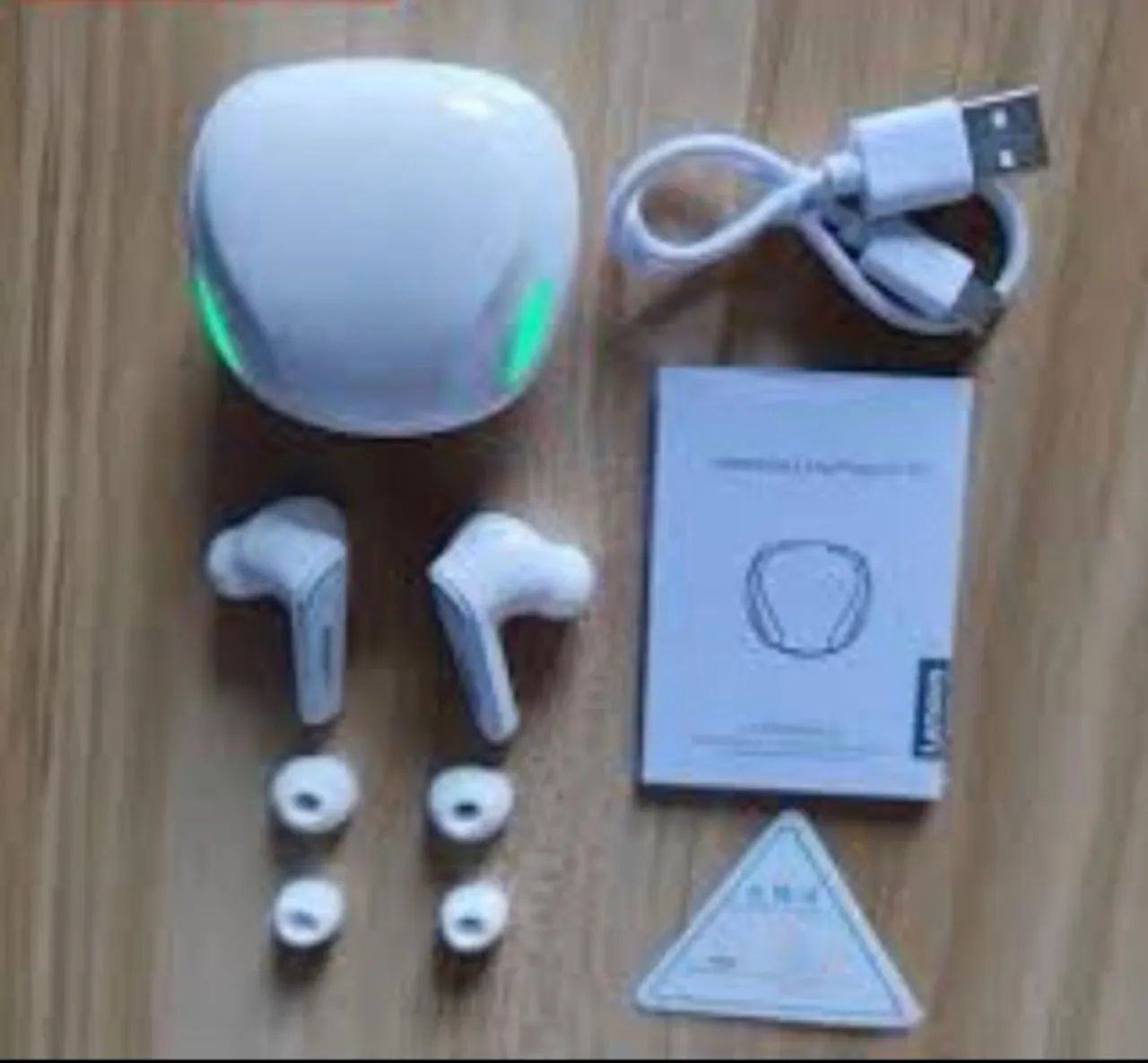 Lenovo Thinkplus XT92, Bluetooth 5.1, Gaming Headset PRETO E BRANCO  - Foto 4