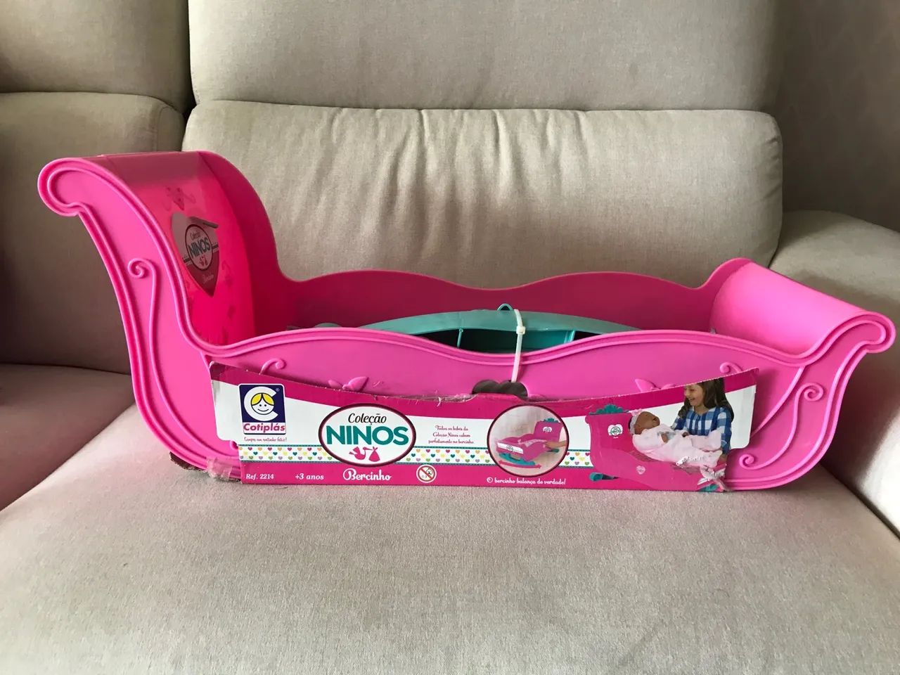 Berço para boneca da Ninos- Cotiplàs - Foto 3