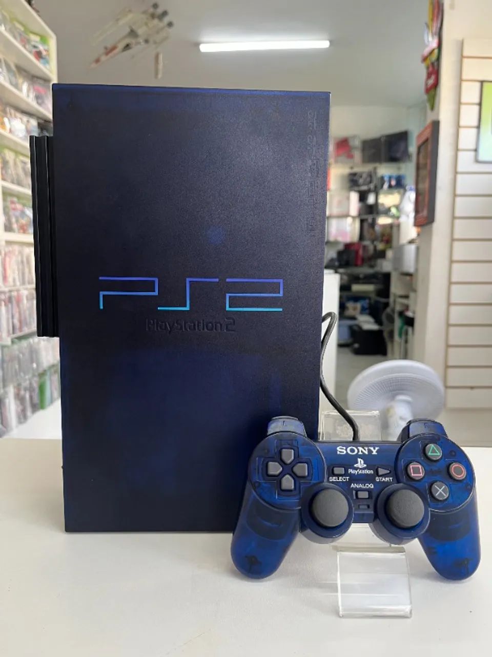 CONSOLE PLAYSTATION 2 MIDNIGHT BLUE SCPH - 50000 (JPN) NA