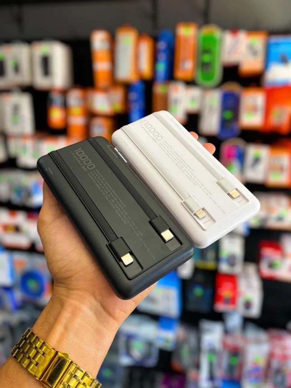 CARREGADOR PORTÁTIL GOLD 10.000 MAH BTE-35 - Foto 3