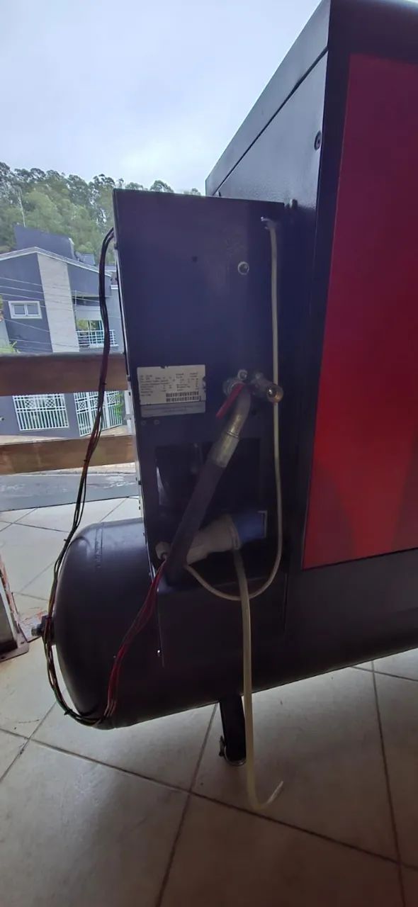 Compressor de Ar Chicago Pneumatic CPM10-10 60Hz Trifásico (Usado) - Foto 5