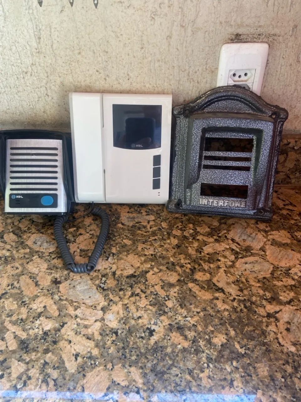 Porteiro eletrônico com câmera 