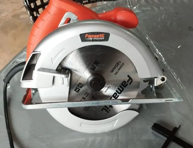 Serra Circular Famastil 7.14 (185mm) 220V  - Foto 5