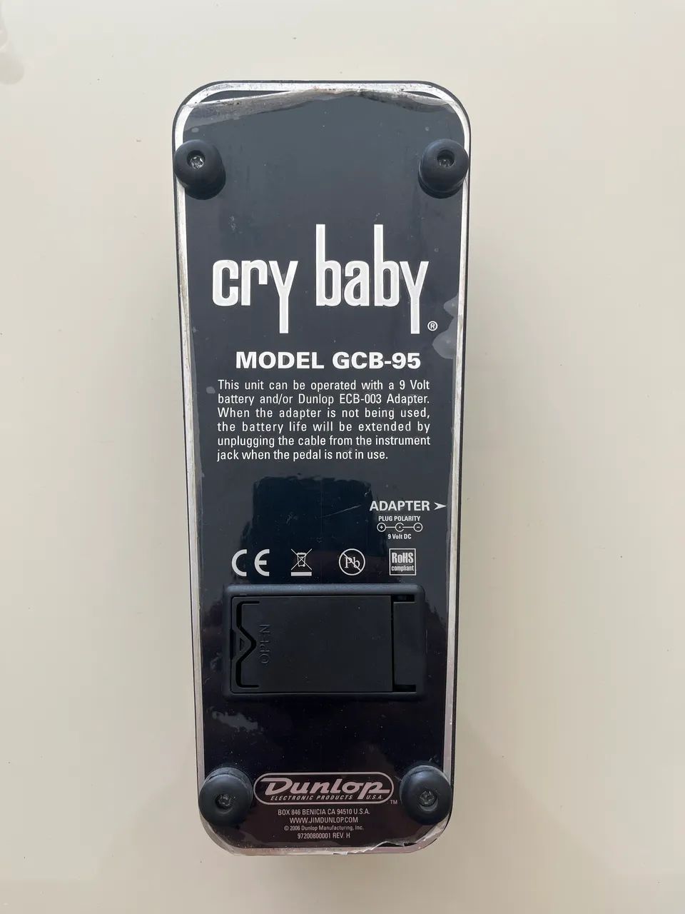 Pedal de guitarra Cry baby - Foto 3