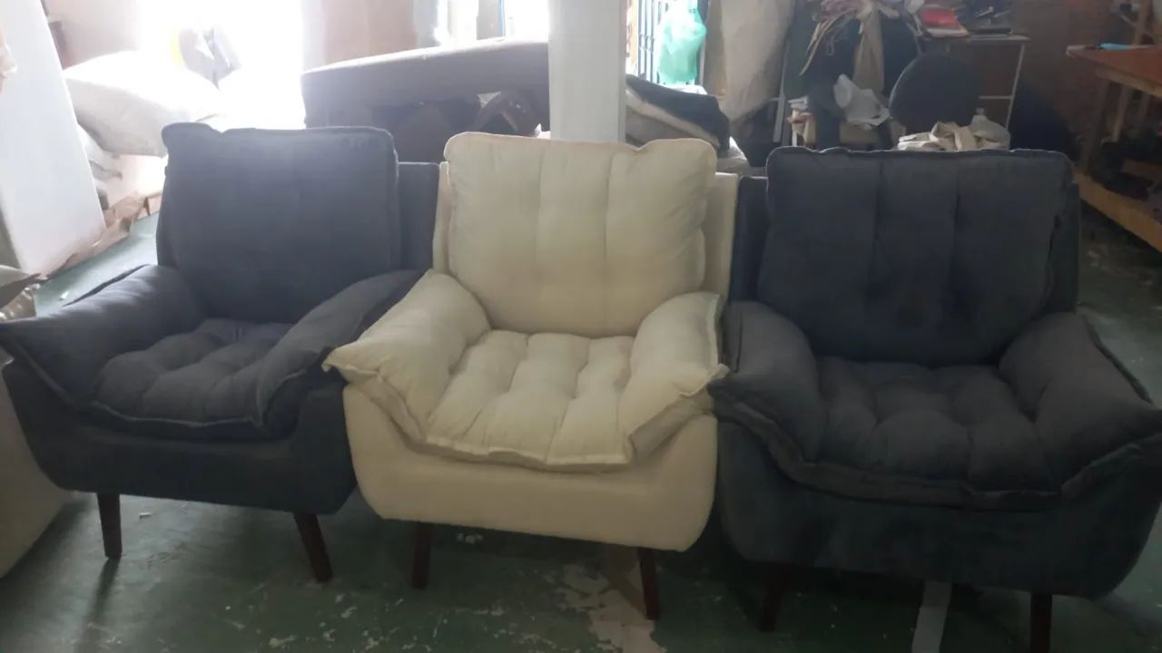 Deus é fiel - Reforma e Fabricação de Sofás - Foto 2