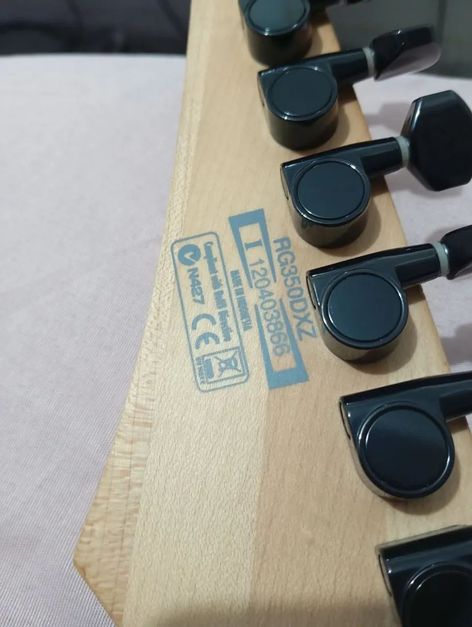 Ibanez RG 350DXZ, troco por guitarra de 7 cordas - Foto 5