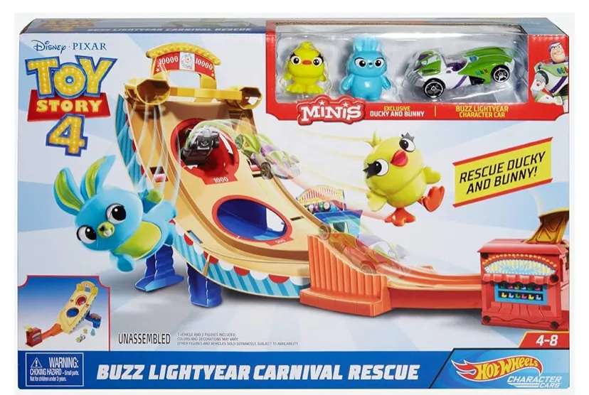 Hot Wheels Buzz Lightyear Carnival Rescue de Toy Story 4
