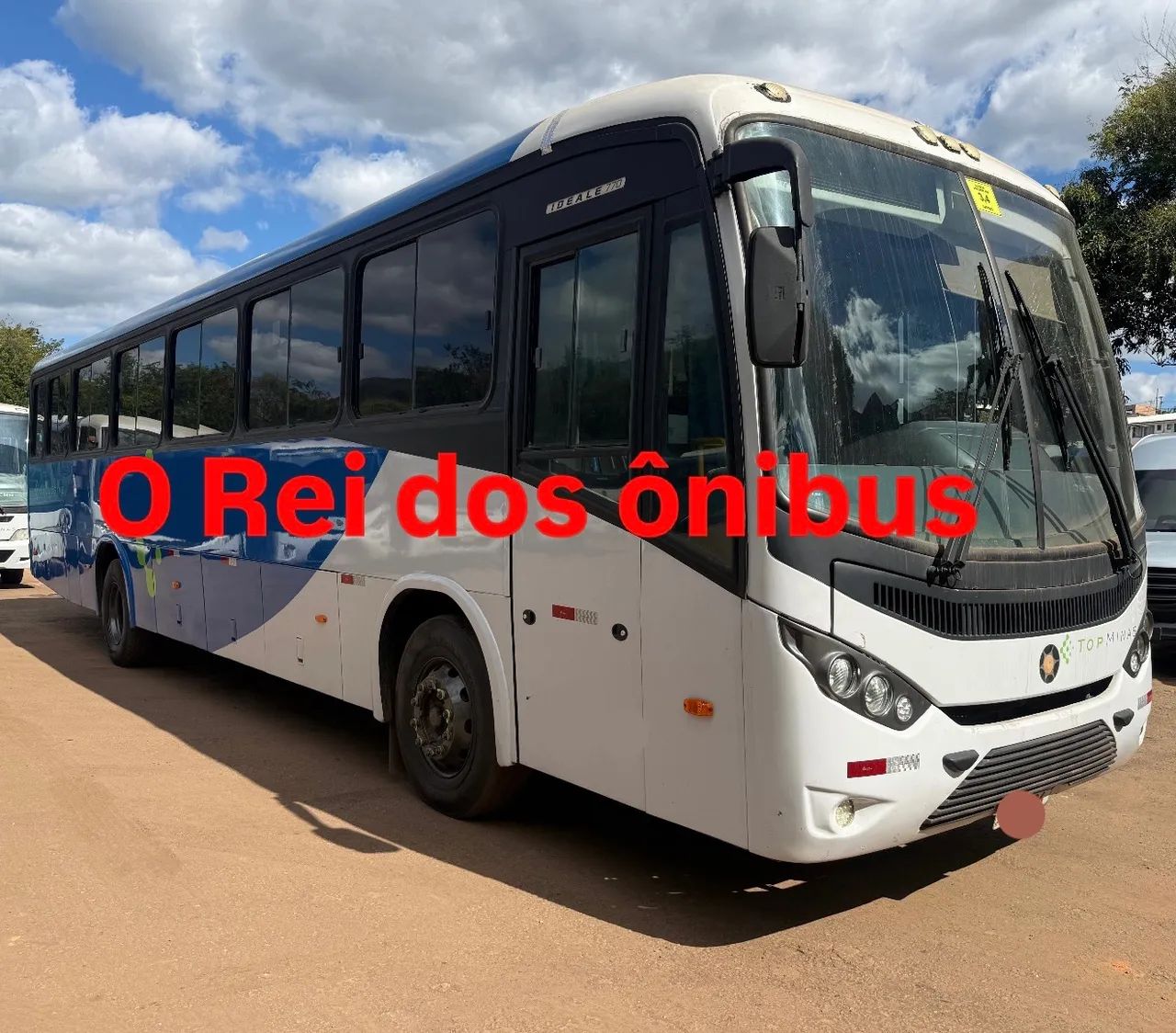 Ônibus urbano- Marcopolo Ideale com ar condicionado