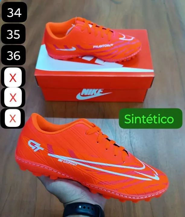 Chuteira Society disponível em Manaus