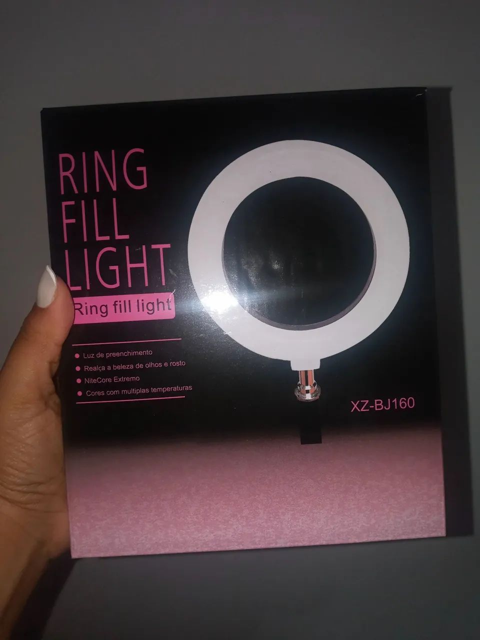 Ring Light de Mesa Anel de Iluminação Portátil - Foto 6