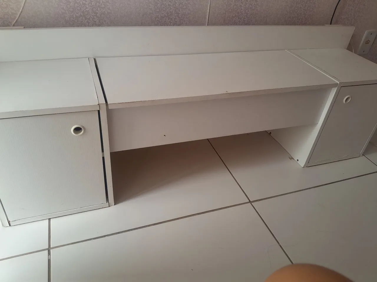Escrivaninha Penteadeira Camarim Branca