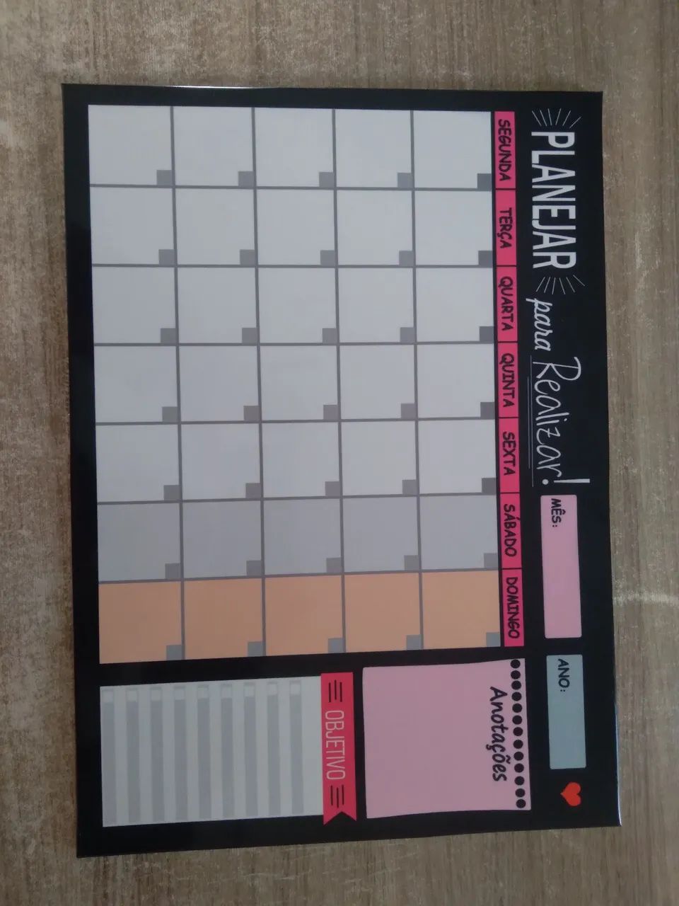 Weekly Planner 28x40 cm