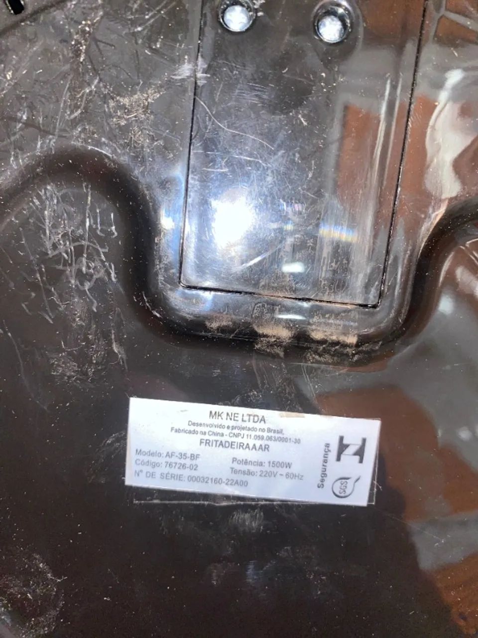 Air Fryer Mondial Af-35-bf Preta - 110v (Leia o Anúncio) - Foto 2