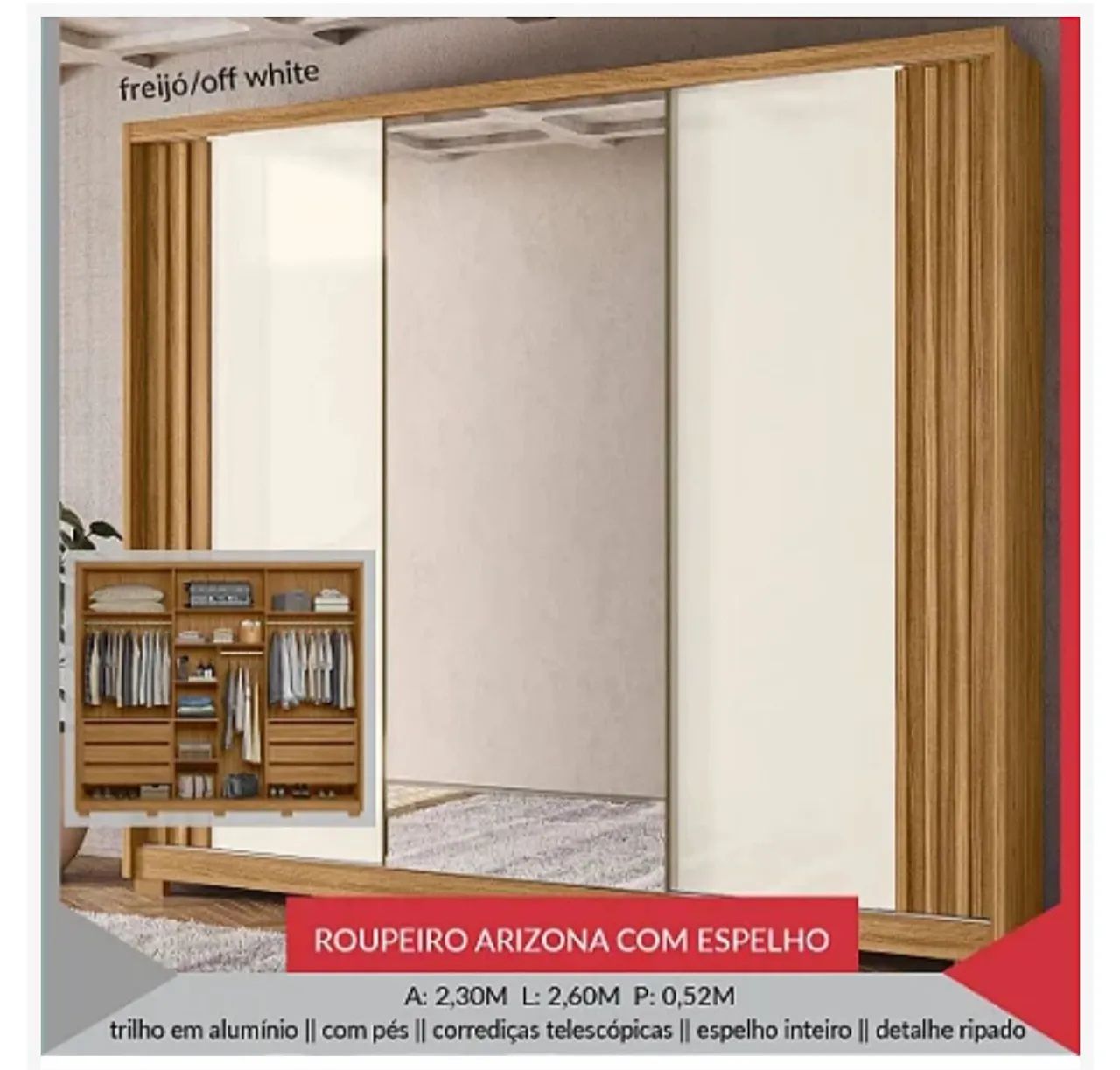 Guarda Roupa Arizona