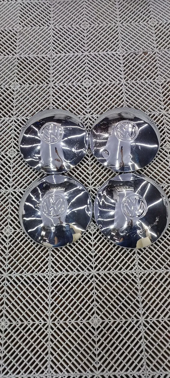 Calotas VW Cromadas - Jogo Completo