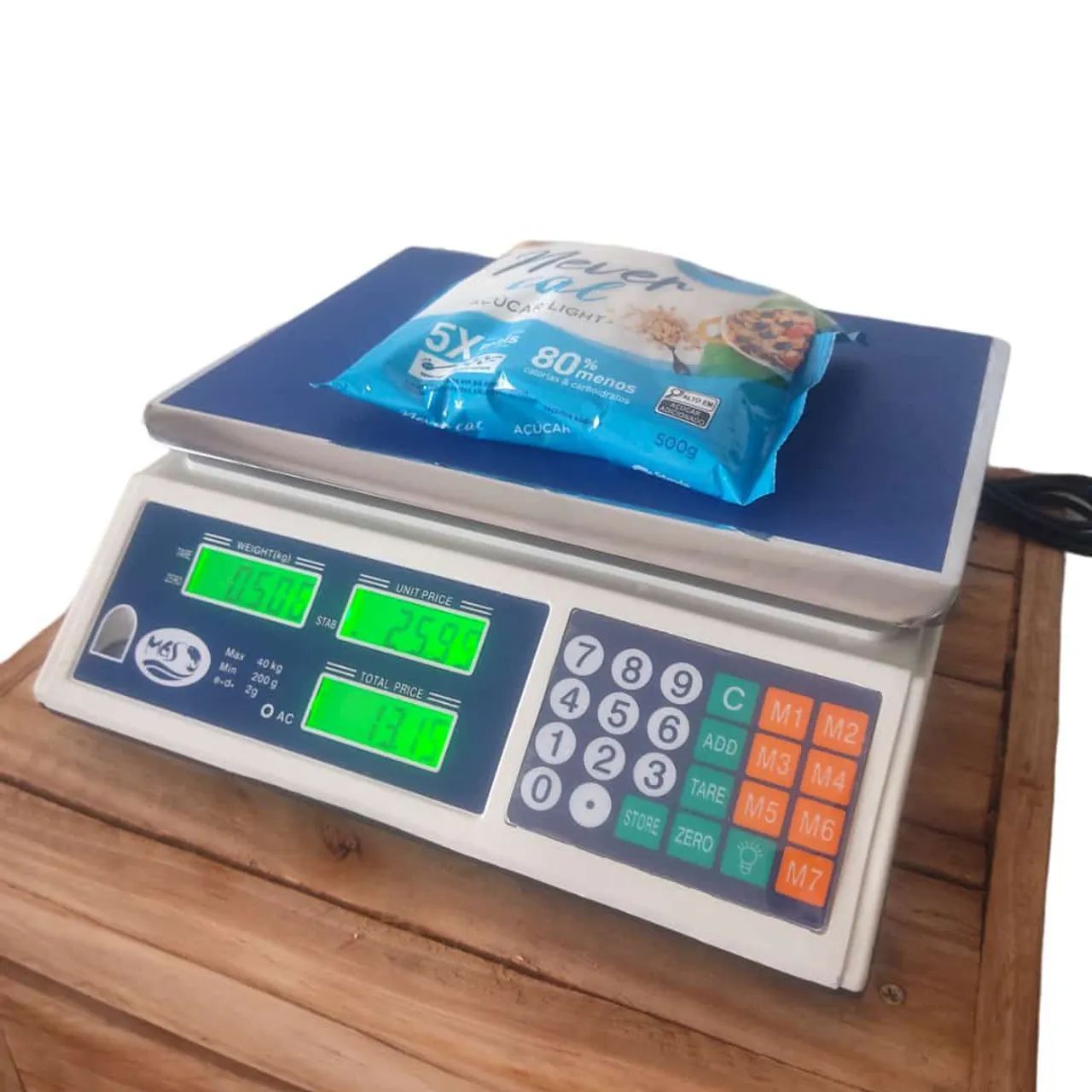 Balança comercial digital de 40 kilos  - Foto 3