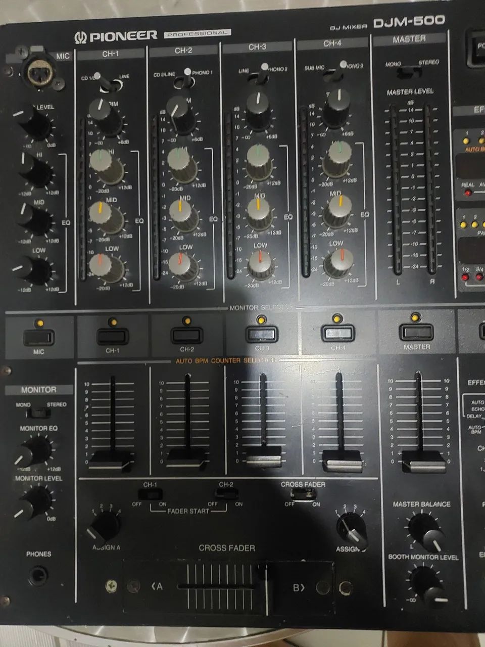 Mixer pioneer DJM-500 - Equipamentos e Acessórios de Som