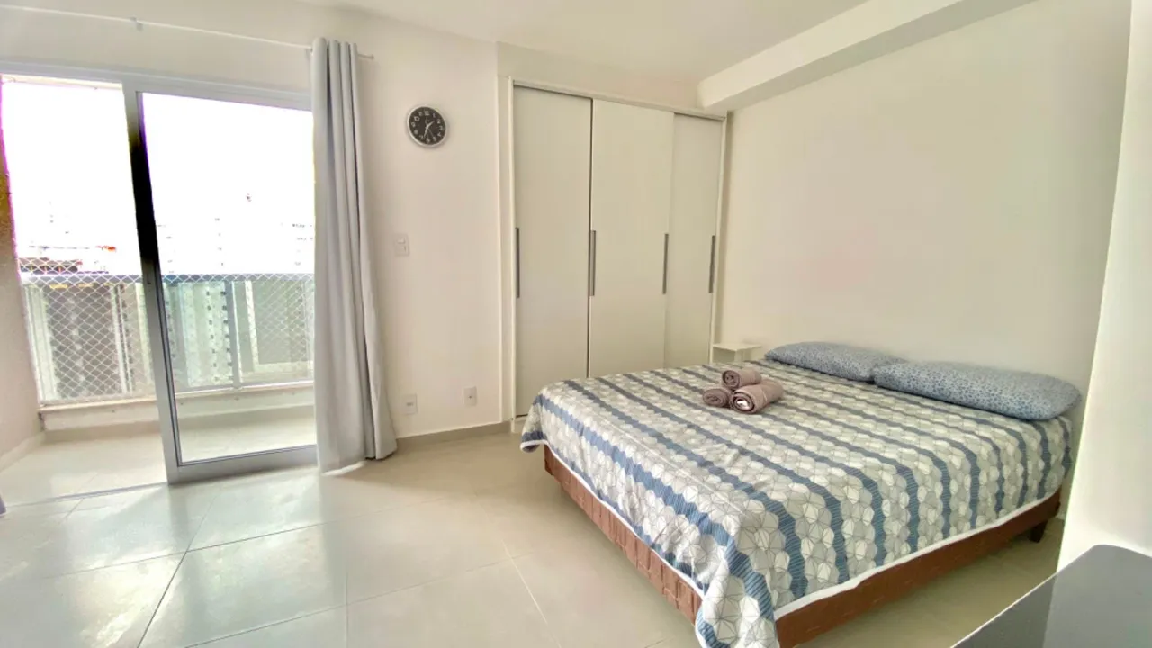 Studio mobiliado com varanda à venda - Centro - Juiz de Fora/MG
