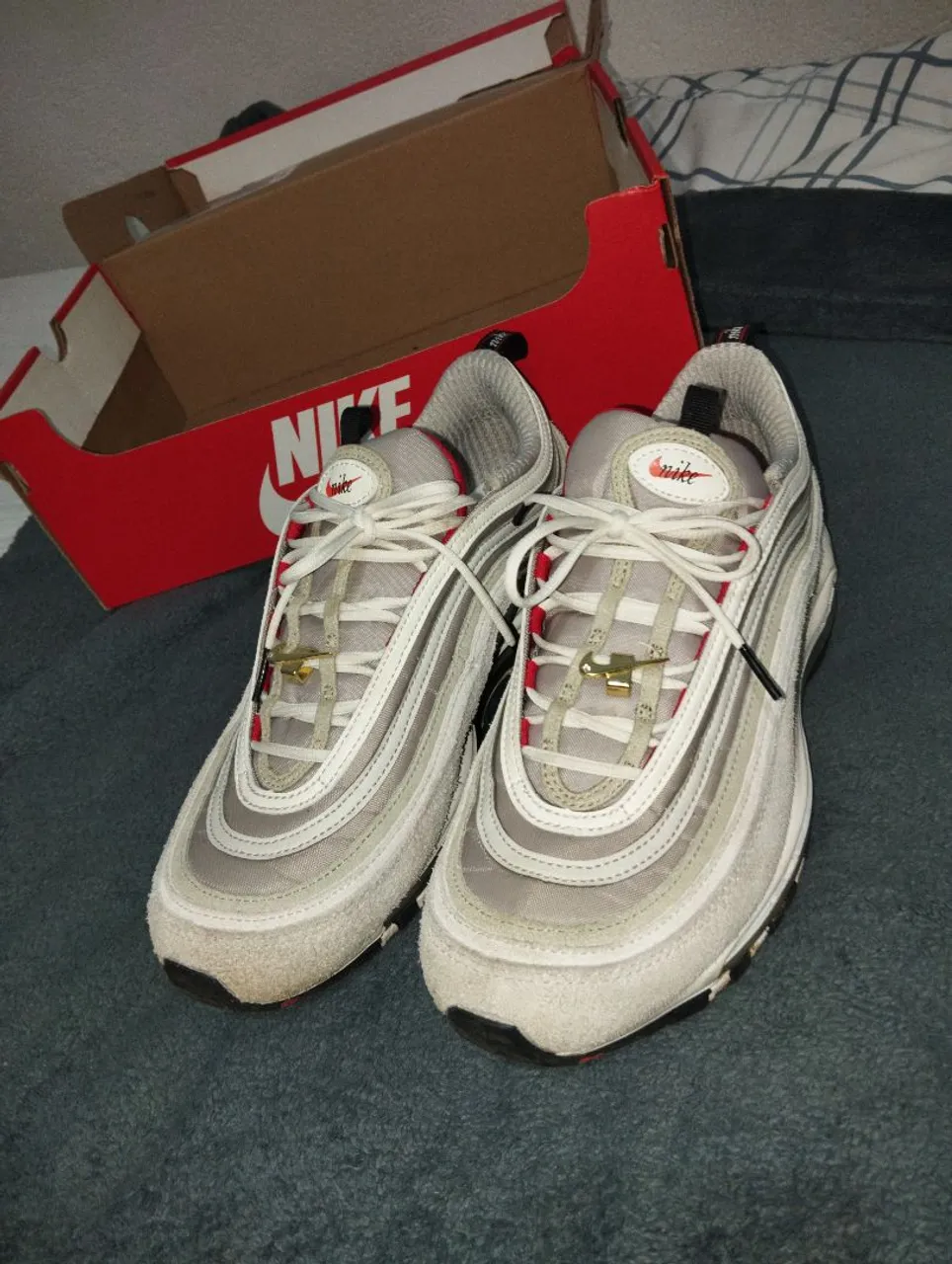 Nike Air Max 97 - Cinza e Bege