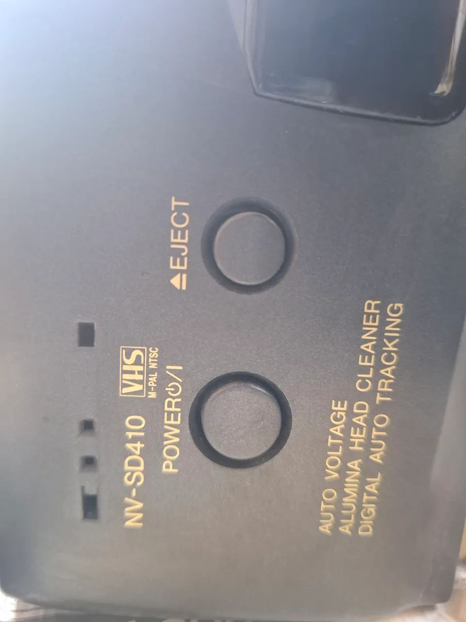 Super Novo!! Vídeo Cassette Panasonic NVSD410BR 4 cabeças!! - Foto 4