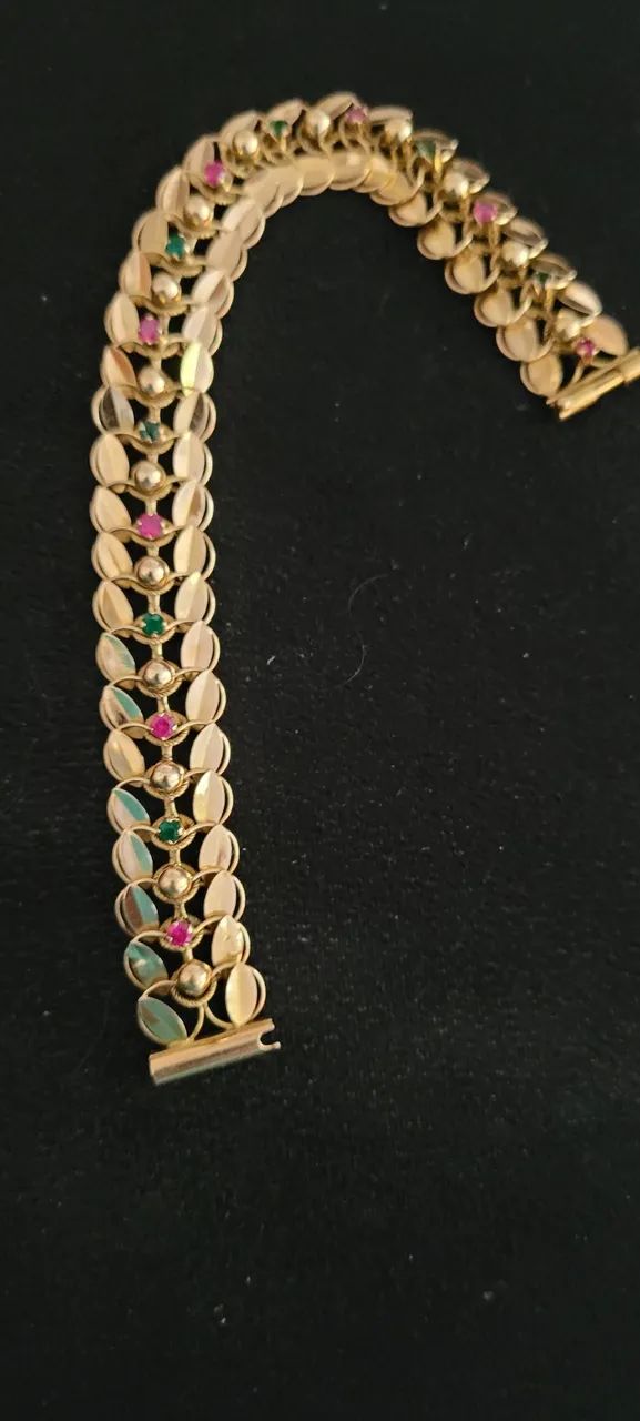 Pulseira de ouro 18 K - Foto 2