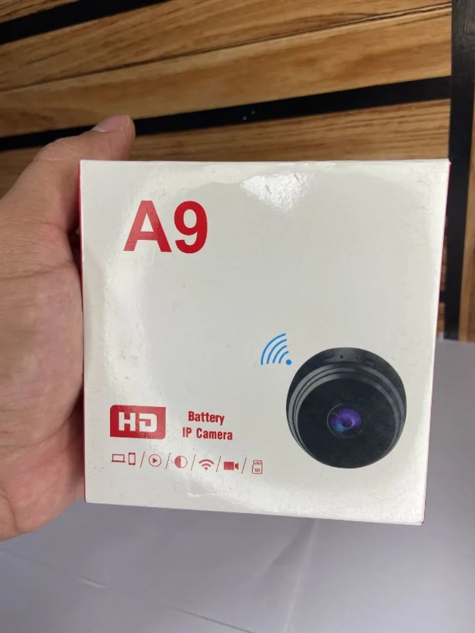 Mini Câmera Segurança A9 - Pequena, HD e Fácil de Instalar