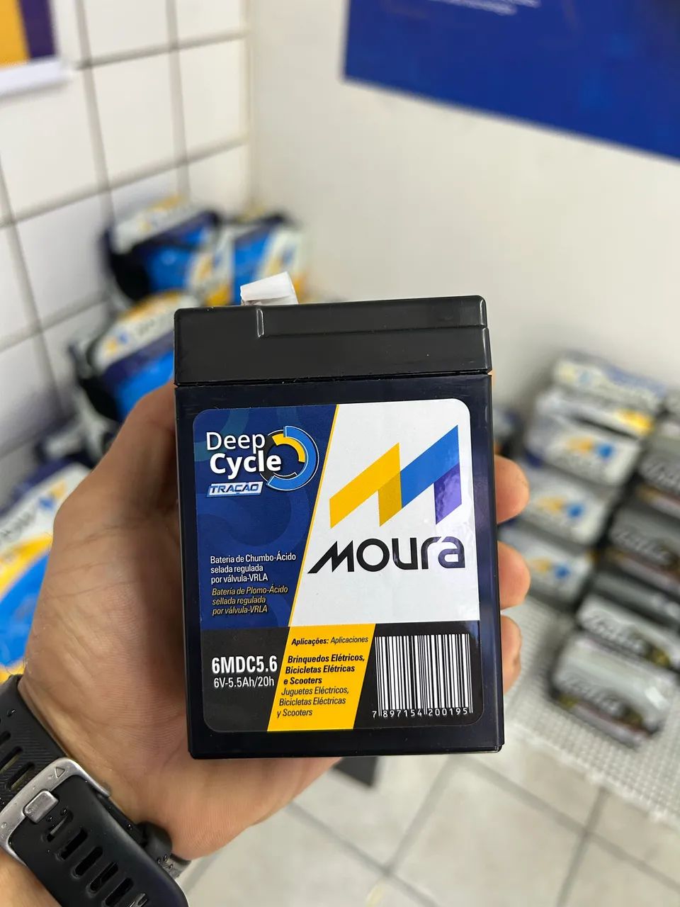 Bateria Para Brinquedo 6v 12v Moura