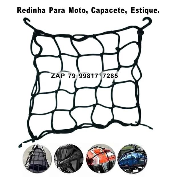 Redinha Para Moto, Capacete, Bicicleta outros