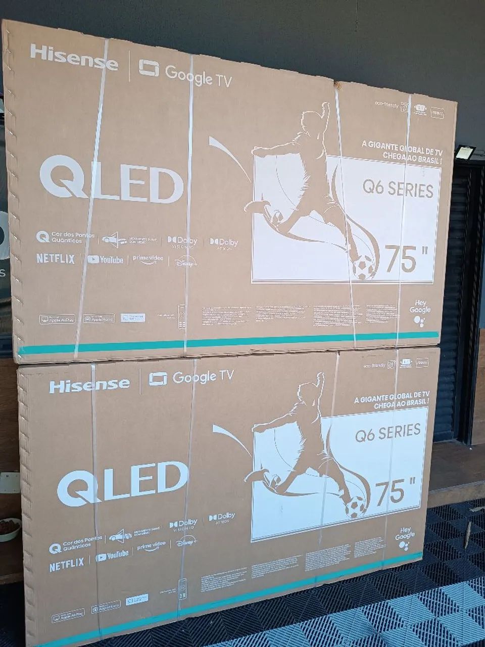 TV Hisense QLED 75 polegadas Google TV - Foto 4