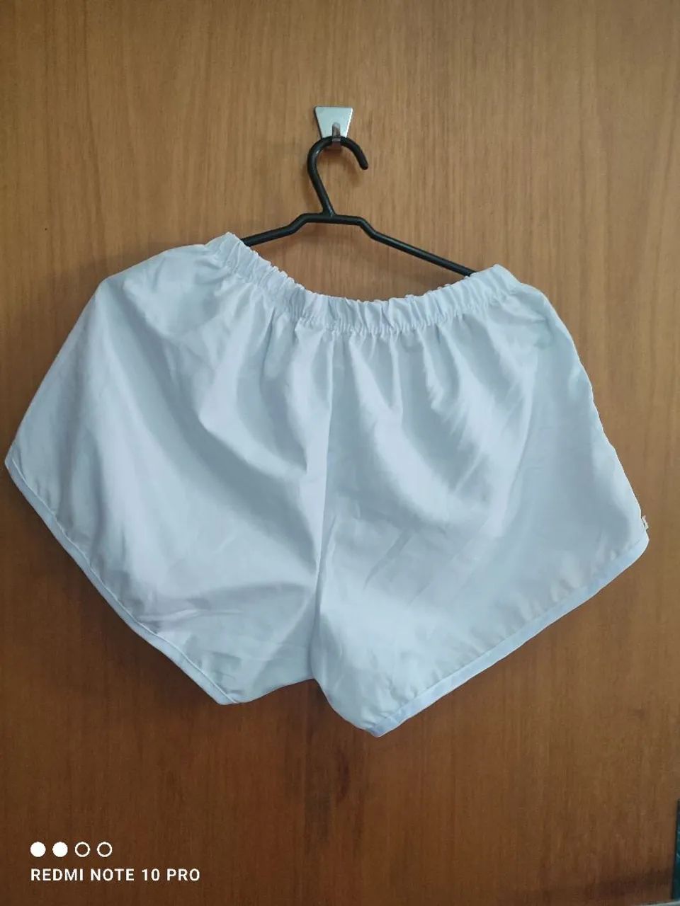 Short branco pano leve praia  - Foto 3