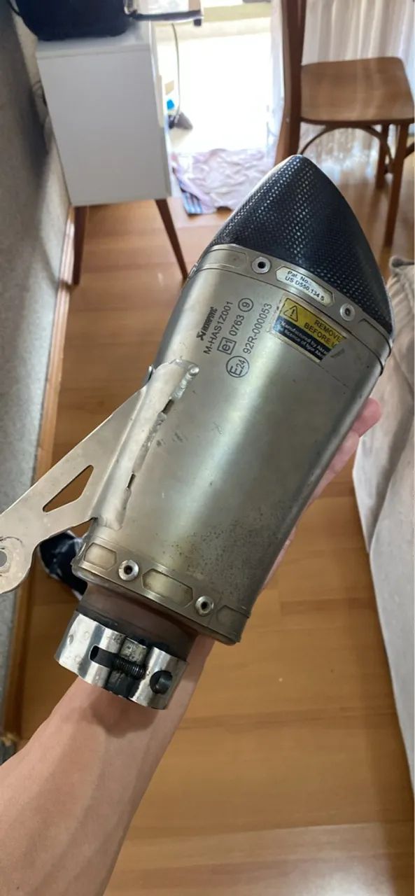 Ponteira akrapovic 