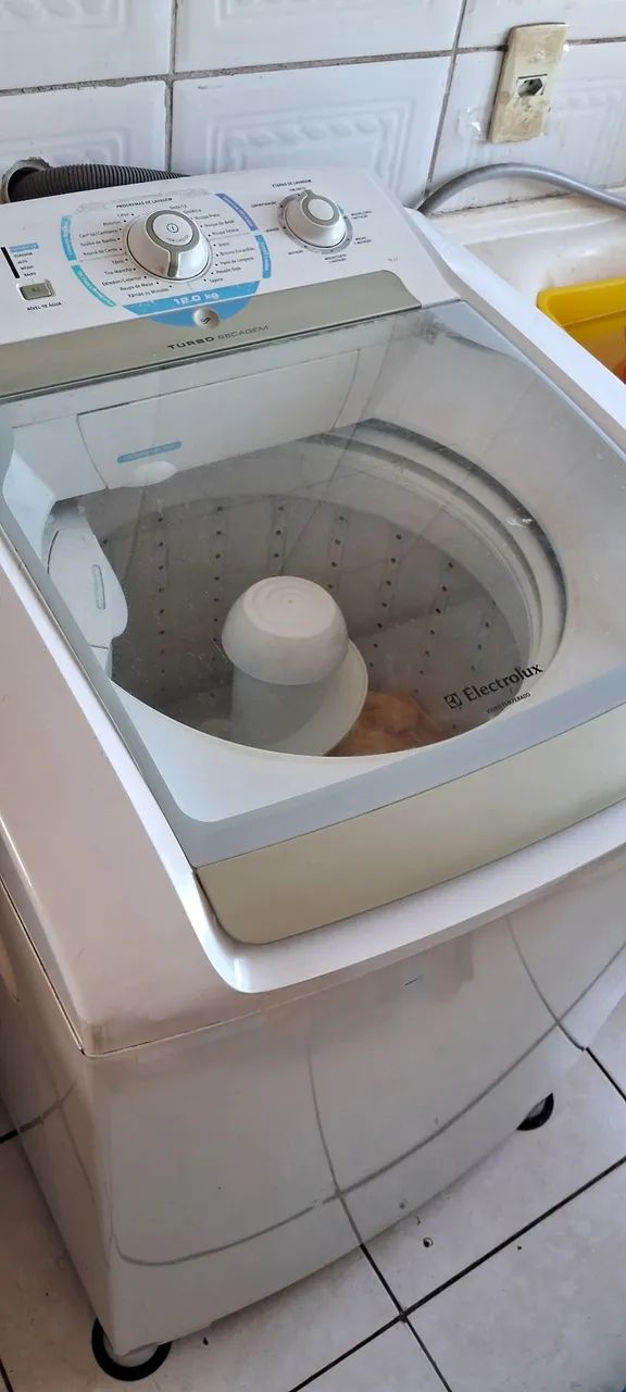 Máquina de Lavar Roupa Electrolux 12kg Turbo Secagem