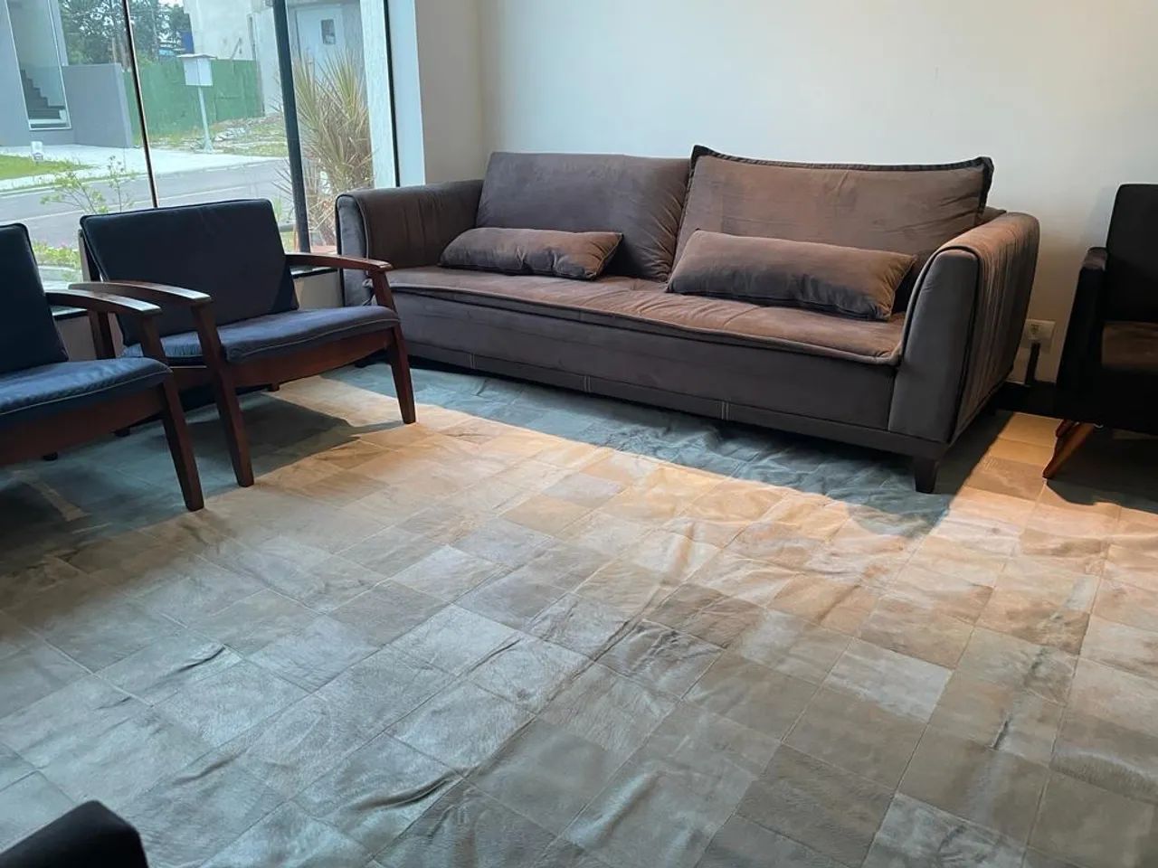 Tapete de Couro Patchwork - Foto 4