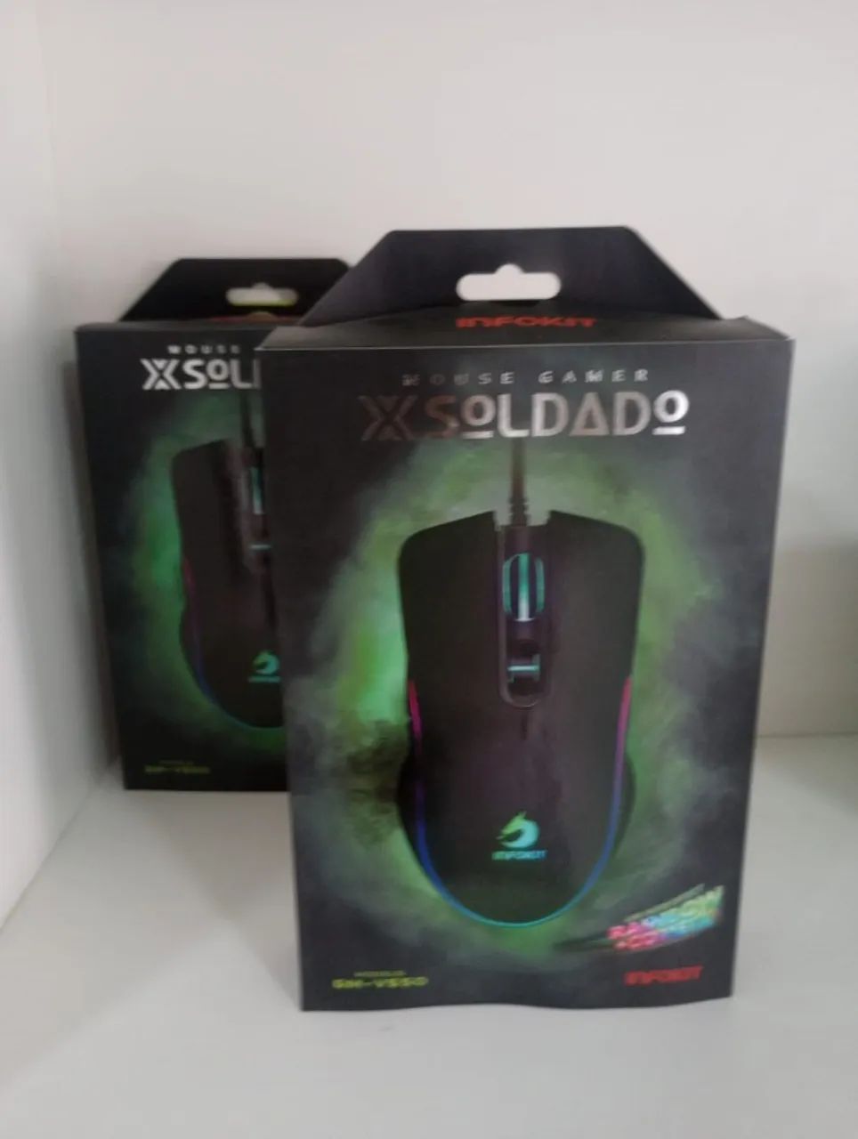 Mouse gamer soldado - Maracanaú 