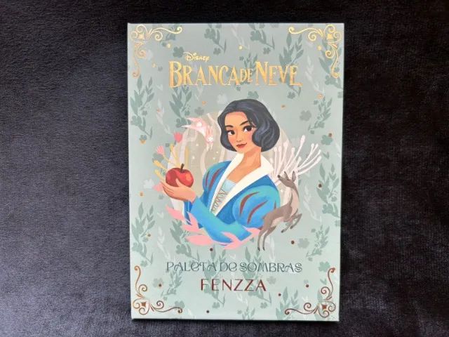 paleta de sombras branca de neve - fenzza