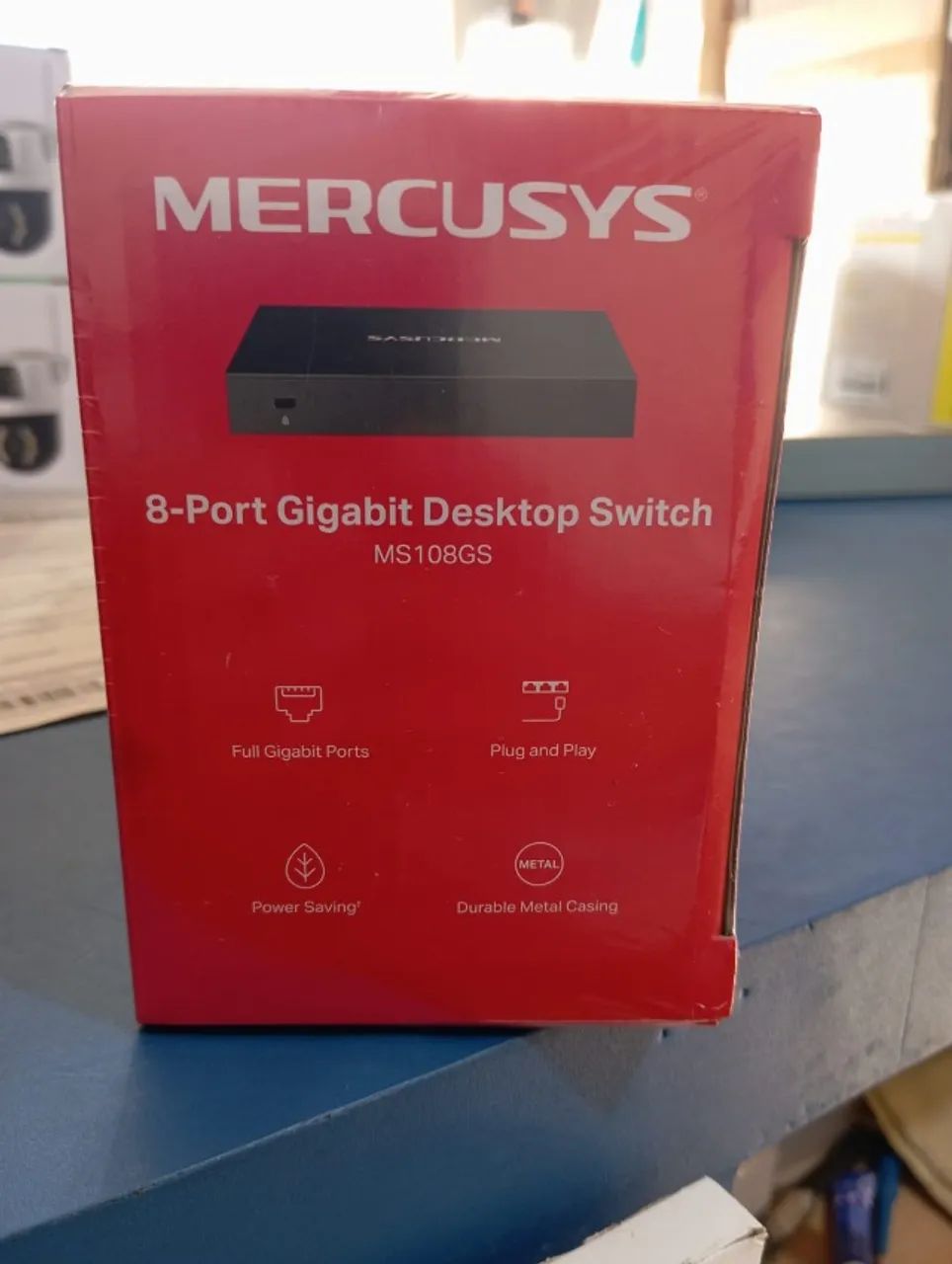 MERCUSYS 8 PORT GIGABIT DESKTOP SWITCH 1000MBPS - Foto 3